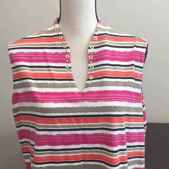 Ruby Rd sleeveless top - Picture 2 of 7